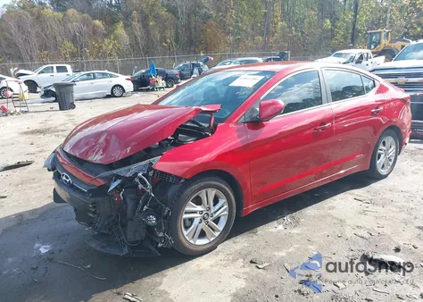 2019 Hyundai Elantra Sel z USA, uszkodzony, nr VIN KMHD84LF6KU747448